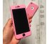 360° kryt silikónový iPhone 7/8 - ružový